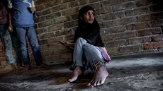 Menina muslimských Rohing je v Barm pronásledována úady. Desetitisíce z...