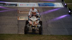 Josef Macháek po zranní na Rallye Dakar