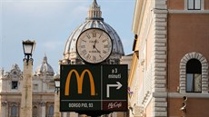 Americký etzec restaurací rychlého oberstvení McDonald's otevel svou...