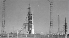 Raketa N-1 na startu Raketa N-1 na startu