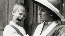 Princezna Diana a její synové princ Williama princ Harry (Londýn, 11. ervna...