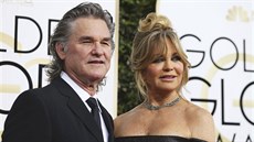 Kurt Russell a Goldie Hawnová (Beverly Hills, 8. ledna 2017)