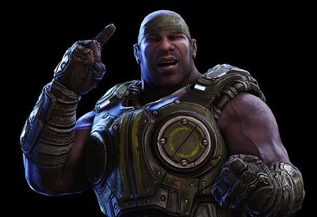 Cole Train z Gears of War