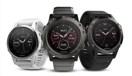 Nov sporttester Garmin Fenix 5 ve tech variantch.