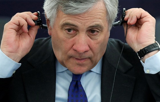 Nový pedseda Evropského parlamentu Antonio Tajani.