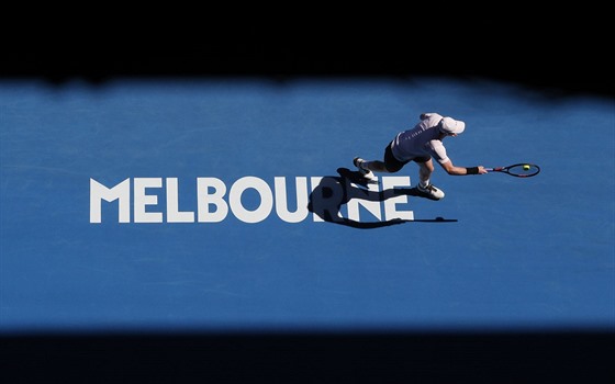 Andy Murray v prvním kole Australian Open.