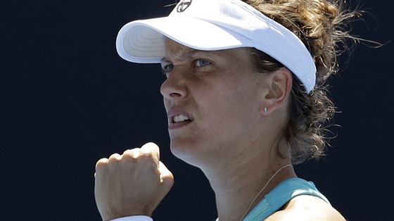 Barbora Strýcová ve druhém kole Australian Open.