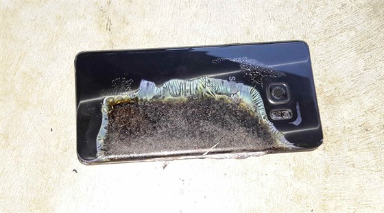 Následky pehátí baterie u Galaxy Note 7