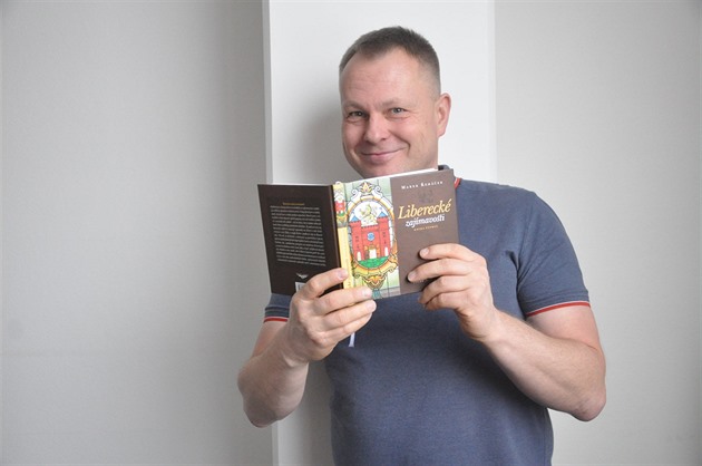 Literát a místní patriot Marek eháek se tvrtou knihou Liberecké zajímavosti.
