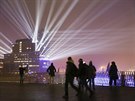 V Hamburku se otvr Elbphilharmonie (Labsk filharmonie), gigantick sklenn...