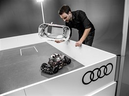 Audi ukzalo zmenen model Q2, kter se s vyuitm kamer a ultrazvukovch...