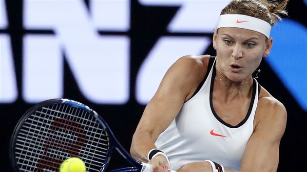 esk tenistka Lucie afov el na Australian Open Seren Williamsov.