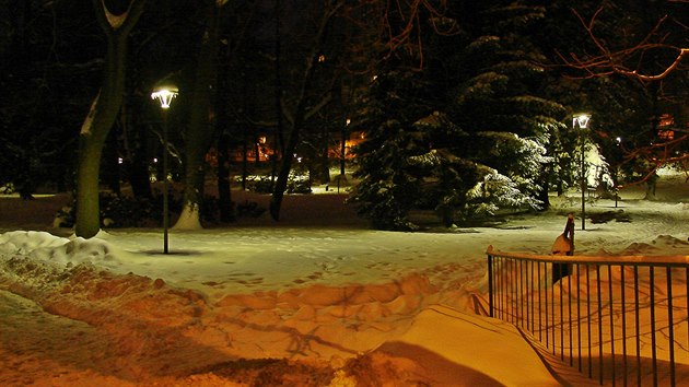 tvrten rno v Jablonci nad Nisou.