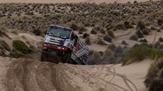 Martin Kolomý v sedmé etap Rallye Dakar.