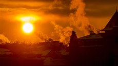 Mrazivé středeční dopoledne v Praze (11. ledna 2017) Mrazivé středeční dopoledne v Praze (11. ledna 2017)