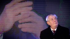 Prezident Miloš Zeman na snímku z prosince 2016 Prezident Miloš Zeman na snímku z prosince 2016