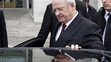 Martin Winterkorn po svém vystoupení ped nmeckými zákonodárci (19. ledna...