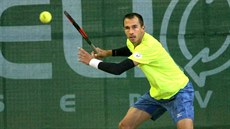 Lukáš Rosol na halovém šampionátu v Plzni Lukáš Rosol na halovém šampionátu v Plzni