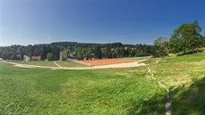 Jeden z návrhů, co postavit na stadionu v Bedřichově, vymyslel architekt Filip... Jeden z návrhů, co postavit na stadionu v Bedřichově, vymyslel architekt Filip...