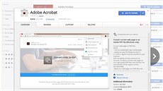 Adobe Acrobat jako doplněk Chromu Adobe Acrobat jako doplněk Chromu