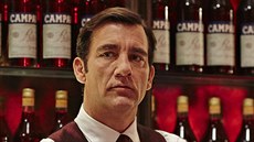 Clive Owen pi natáení reklamního filmu Killer in Red