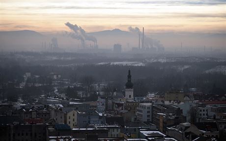 Ranní smog v Ostrav (20.1.2017)