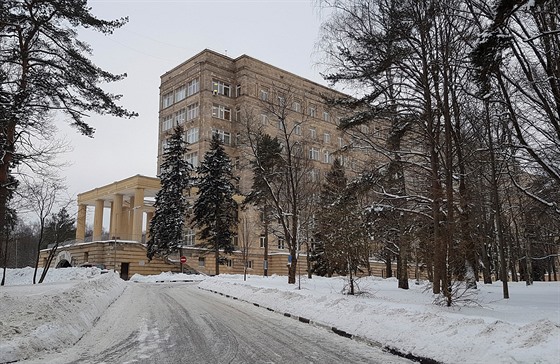 Areál Centrální klinické nemocnice v Moskv.
