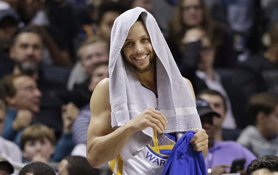 Stephen Curry z Golden State spokojený s výkonem v Charlotte.