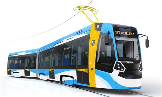 Návrh tramvaje pro Ostravu zveejnný na webových stránkách.