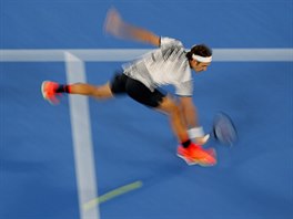 vcarsk tenista Roger Federer si rychle poradil s Berdychem ve 3. kole...