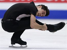 Javier Fernandez pi voln jzd na ME v Ostrav