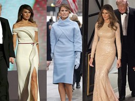 Melania Trumpová a její modely