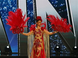 Miss panlsko Noelia Freire na Miss Universe (Pasay, 26. ledna 2017)