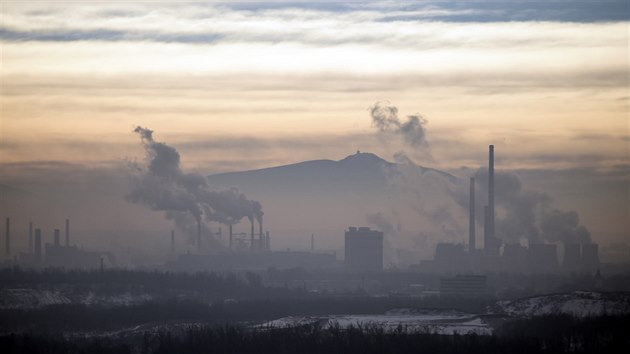 Rann smog v Ostrav (20.1.2017)