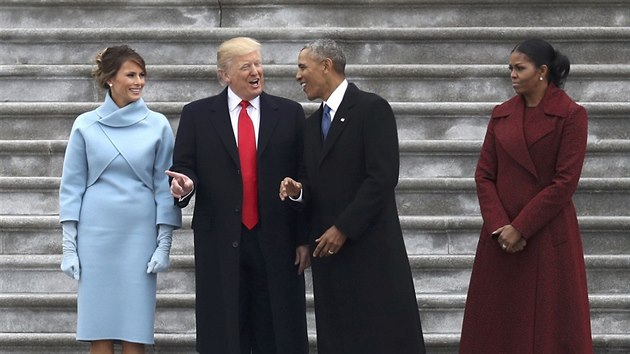 Obama kon, Trump zan (20. leden 2017).