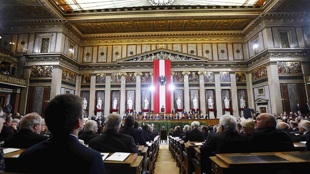 Inaugurace rakouskho prezidenta Alexandra Van der Bellena (26. ledna 2017)