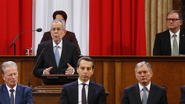 Inaugurace rakouskho prezidenta Alexandra Van der Bellena (26. ledna 2017)