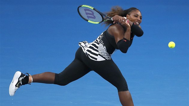 Serena Williamsov ve finle Australian Open