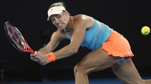 Angelique Kerberov v osmifinle Australian Open