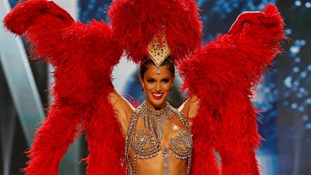 Miss Francie Iris Mittenaere na Miss Universe (Pasay, 26. ledna 2017)