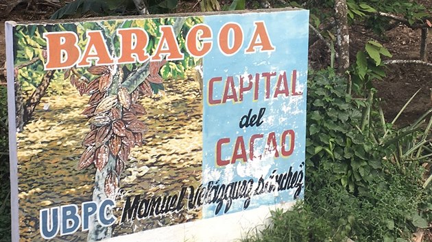 Vt ns Baracoa, hlavn msto kakaa.
