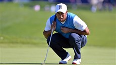 Tiger Woods na turnaji v San Diegu.