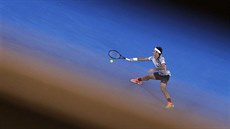 Rafael Nadal a Roger Federer pi semifinále Australian Open 2014. 