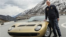 Paolo Stanzani a Lamborghini Miura Paolo Stanzani a Lamborghini Miura