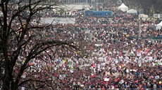 Manifestace za práva en ve Washingtonu (21. ledna 2017)