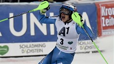 Henrik Kristoffersen vítězí ve slalomu ve Schadmingu. Henrik Kristoffersen vítězí ve slalomu ve Schadmingu.