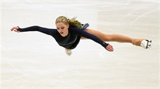 Michaela-Lucie Hanzlíková ve volné jízdě na mistrovství Evropy v krasobruslení... Michaela-Lucie Hanzlíková ve volné jízdě na mistrovství Evropy v krasobruslení...
