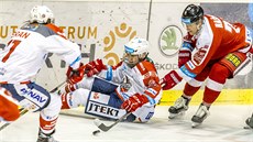 Momentka z utkání Pardubice - Olomouc. Momentka z utkání Pardubice - Olomouc.