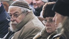 Vzpomínkové setkání v plzeňské Velké synagoze k výročí transportů Židů během... Vzpomínkové setkání v plzeňské Velké synagoze k výročí transportů Židů během...