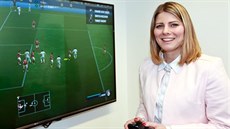 Kateřina Portová pracuje jako manažerka štěstí v Brněnské firmě. Kateřina Portová pracuje jako manažerka štěstí v Brněnské firmě.